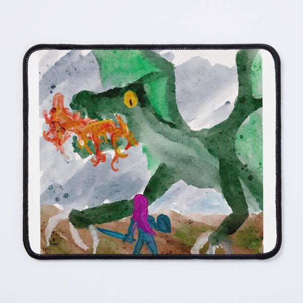Item preview, Dragon Slaying designed and sold by ArtGuyCharlie.