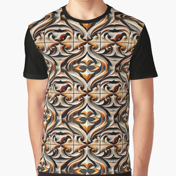Optical Illusion Graphic T-Shirt