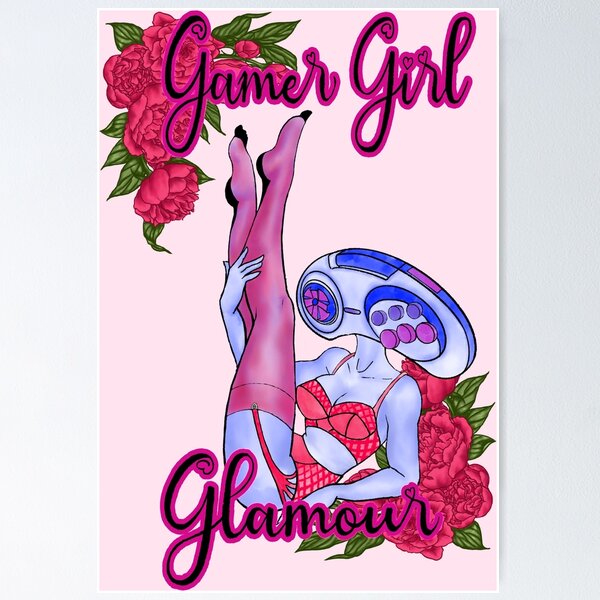 Pinup Gamer Posters for Sale