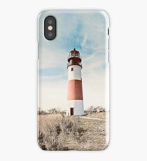 Sankaty Head Lighthouse on the island of Nantucket MA iPhone Case