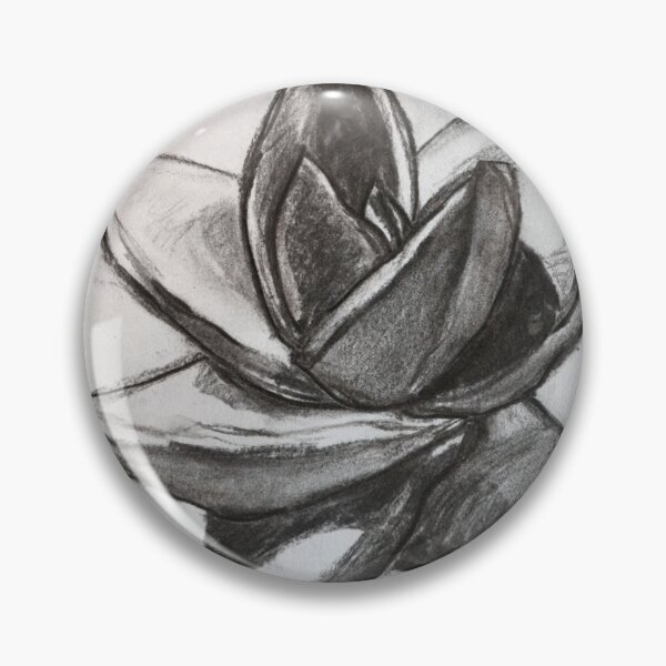 Item preview, Aloe Plant Botanical Charcoal Pencil Sketch by McLane Funkhouser designed and sold by McLane Funkhouser.