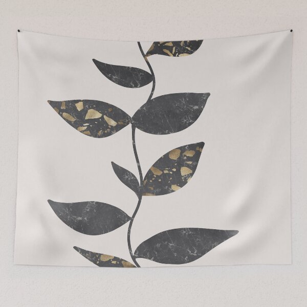 Item preview, Plant Leaf No1 Gold designed and sold by GaiaByMila.