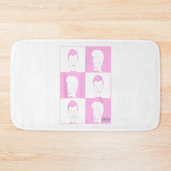 Item preview, Beavis.And Buttheads Pink Checkered Panels Graphic   designed and sold by earingHistory.