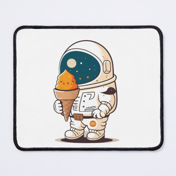 Item preview, Copie de Astronaut eating ice cream designed and sold by livamedesign.