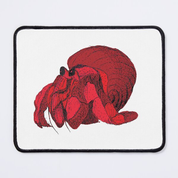 Item preview, Red Hermit Crab designed and sold by SharksandCoffee.