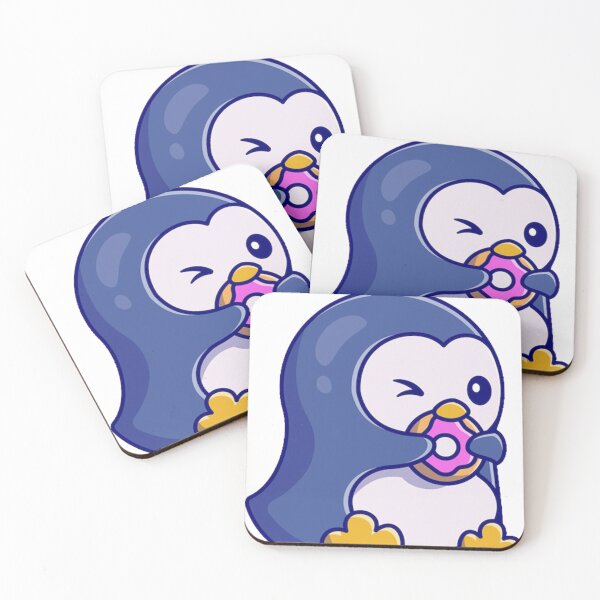 Item preview, Donut and Penguin designed and sold by elsaChaca.