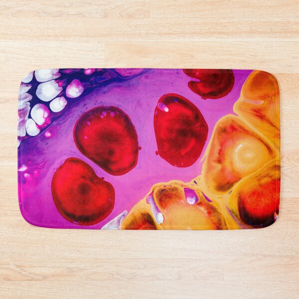 Item preview, Rubies and Pearls 2  - Horizontal - Original Fluid Acrylic Abstract Painting designed and sold by lumino-one.