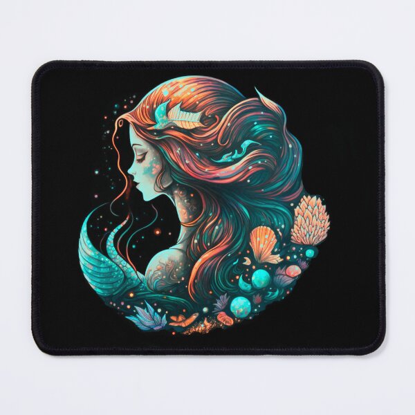 Item preview, MERMAID LADY OF THE OCEAN Midjourney AI Artwork designed and sold by davidjulie.