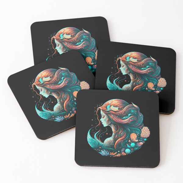Item preview, MERMAID LADY OF THE OCEAN Midjourney AI Artwork designed and sold by davidjulie.