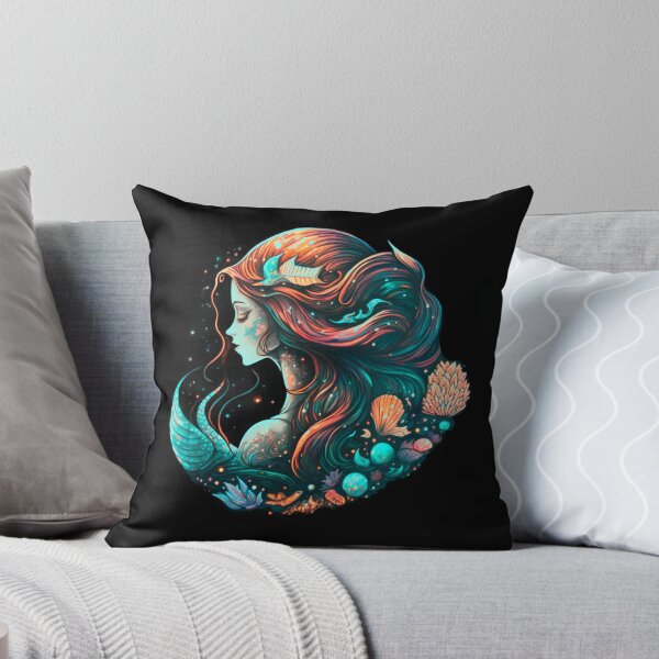 Item preview, MERMAID LADY OF THE OCEAN Midjourney AI Artwork designed and sold by davidjulie.