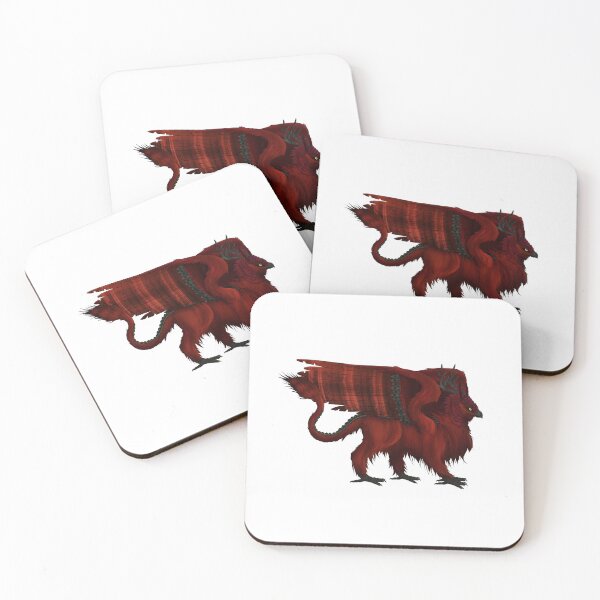 Item preview, Fluffy lava gryphon designed and sold by Hexapunk.