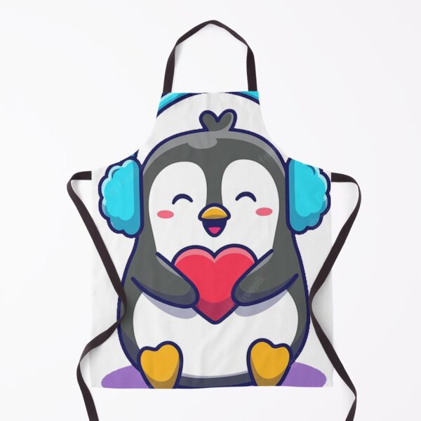 Item preview, Penguin listening music designed and sold by elsaChaca.