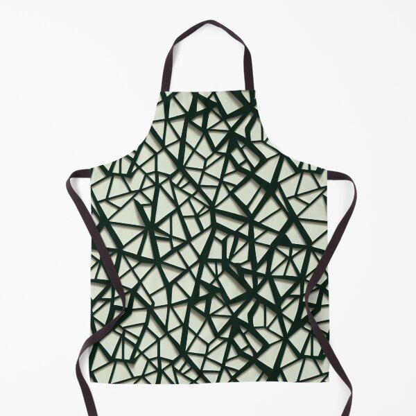 Item preview, Green and White aeriel net designed and sold by DESIGNERCATS.