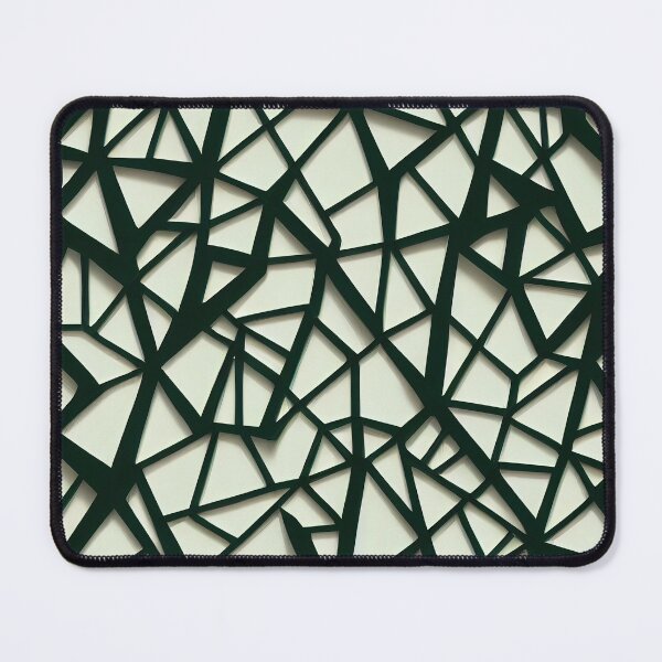 Item preview, Green and White aeriel net designed and sold by DESIGNERCATS.