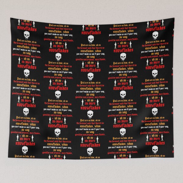 Item preview, Tom Macdonald - Snowflakes lyrics art      designed and sold by HoseofCelts.