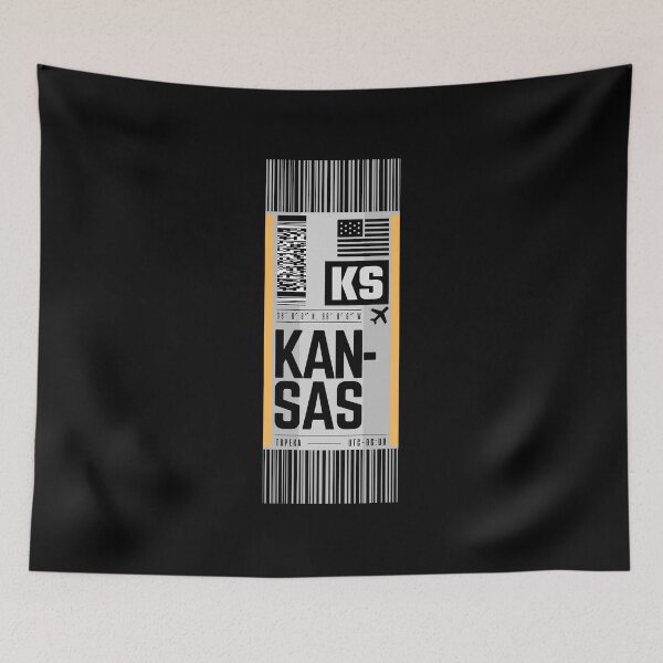 Item preview, KANSAS (KS) - Traveler Tag Home State of Kansas designed and sold by LeddsoDello.