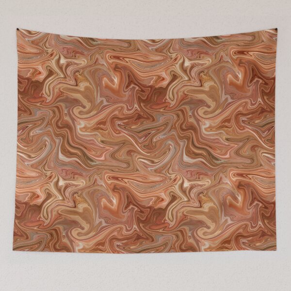 Item preview, Orange Silk Marble - Digital Liquid Paint  designed and sold by GenAumonier.