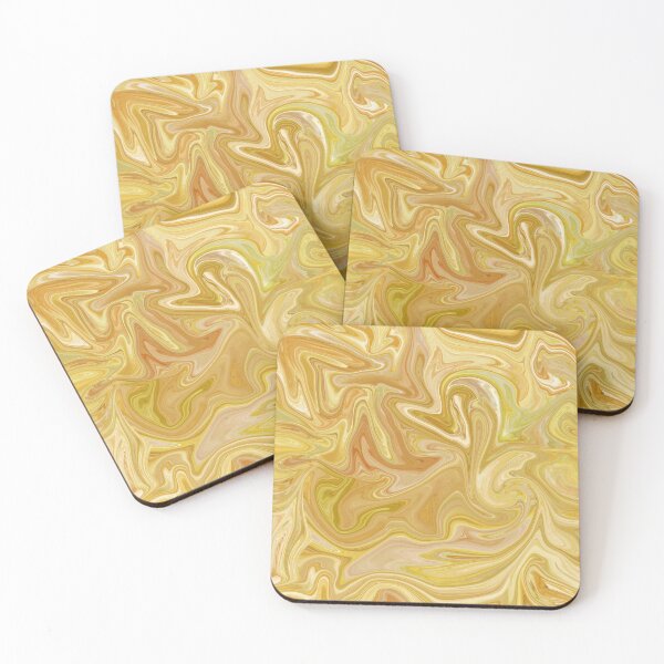 Item preview, Yellow Silk Marble - Digital Liquid Paint  designed and sold by GenAumonier.