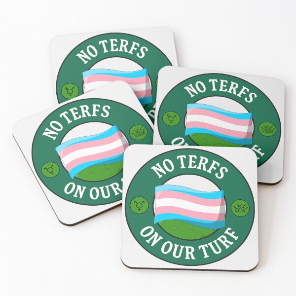 Item preview, No TERFs On Our Turf - Protect Trans Rights designed and sold by Picket Club.