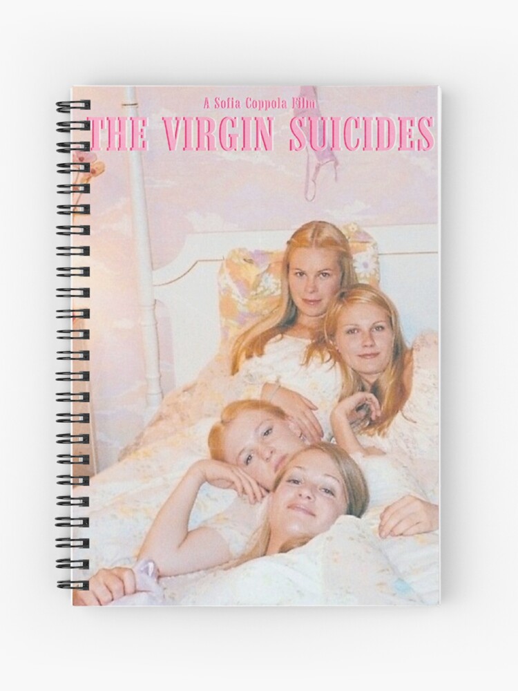 The Virgin Suicides Photography - Sofia Coppola Spiral Notebook for Sale  by Ruby Star