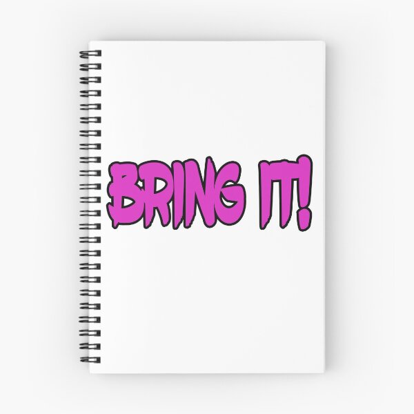 Item preview, Bring It bold pink say it loud designed and sold by WellofWords.