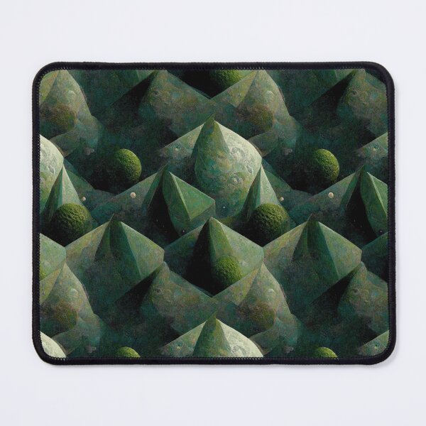 Item preview, Green Mossy Crystals designed and sold by DESIGNERCATS.
