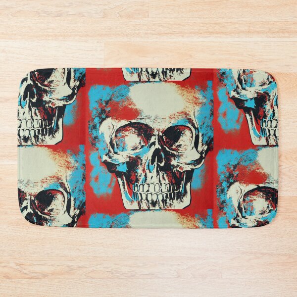Item preview, Graffiti colored skull designed and sold by 3DogKnight.