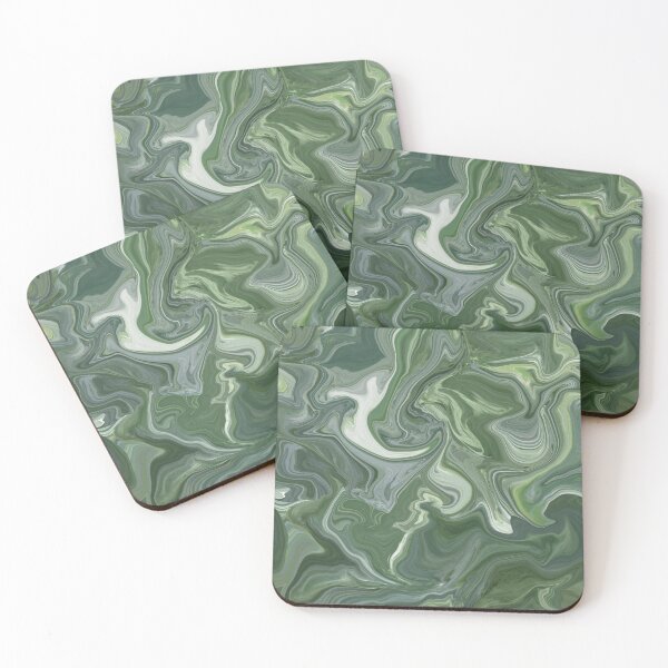 Item preview, Emerald Green Silk Marble - Digital Liquid Paint  designed and sold by GenAumonier.