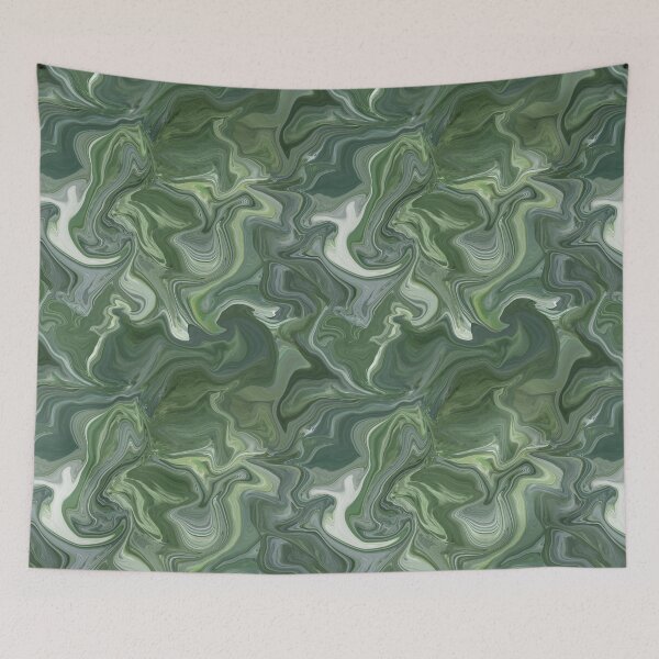 Item preview, Emerald Green Silk Marble - Digital Liquid Paint  designed and sold by GenAumonier.