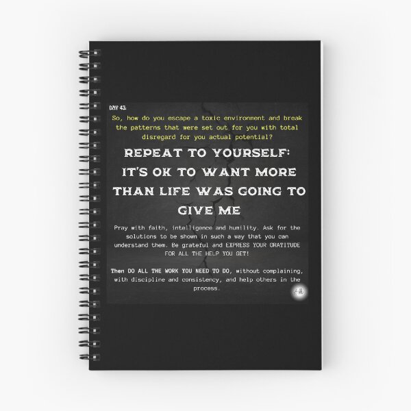Item preview, Day 43 of the year: Repeat to yourself: it's ok to want more than life was going to give me designed and sold by BuddyBoots.
