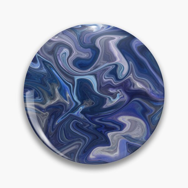 Item preview, Deep Blue Silk Marble - Digital Liquid Paint  designed and sold by GenAumonier.