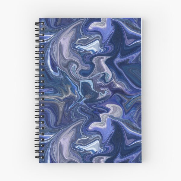 Item preview, Deep Blue Silk Marble - Digital Liquid Paint  designed and sold by GenAumonier.