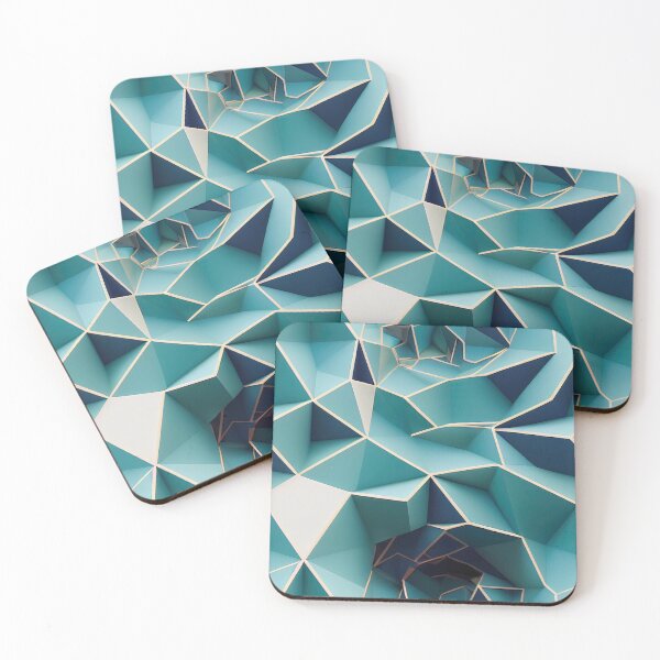 Item preview, Geometric Blues designed and sold by DESIGNERCATS.