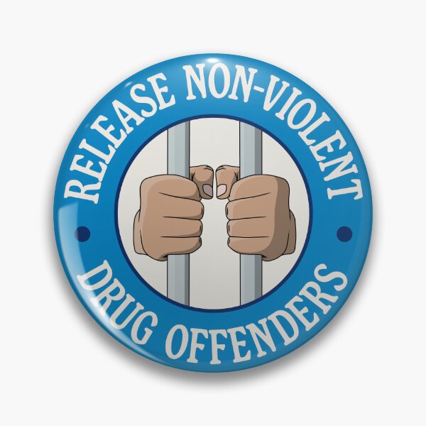 Item preview, Release Non-Violent Drug Offenders designed and sold by Picket Club.