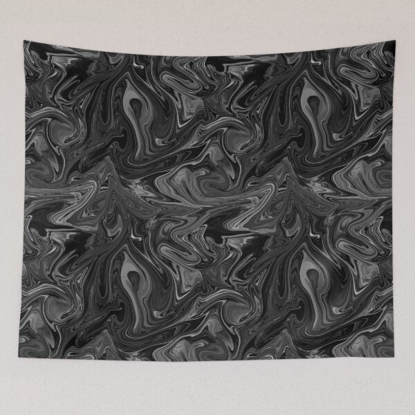 Item preview, Black Silk Marble - Digital Liquid Paint  designed and sold by GenAumonier.