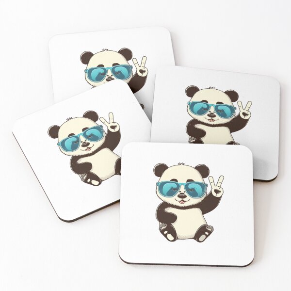 Item preview, Panda with glasses  designed and sold by livamedesign.