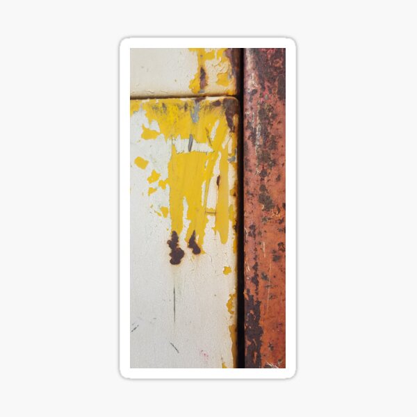 125 AA Yellow Man Sticker