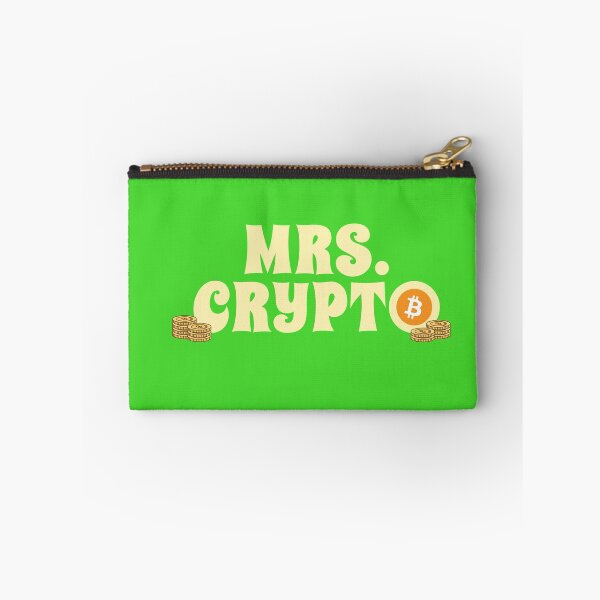 Item preview, mrs.crypto  - Cryptocurrency Tshirts and Gifts designed and sold by WickedDesigner.