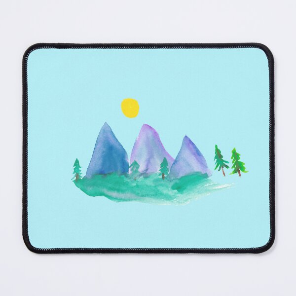 Item preview, acuarela paisaje montañoso designed and sold by Kate Harrison.