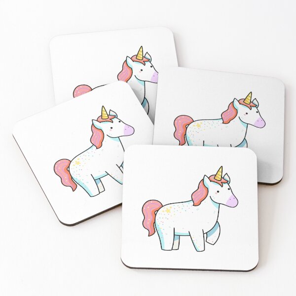Item preview, Kawaii Pink Sparkly Unicorn designed and sold by kawaiilife.