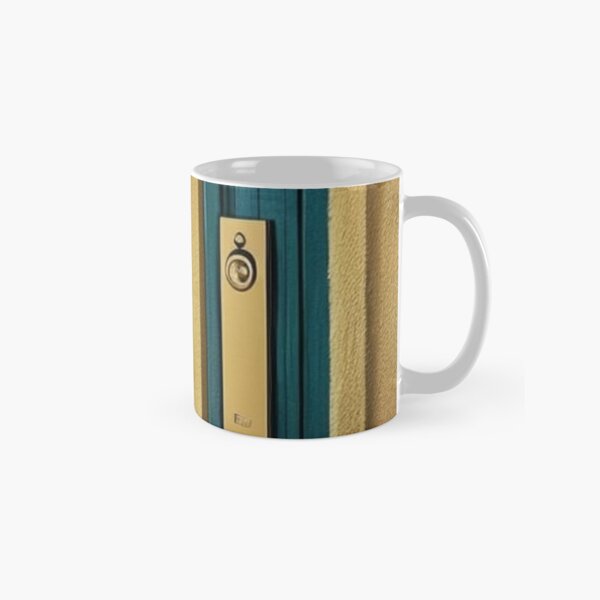 Far, far beyond the sea There is a golden wall Classic Mug