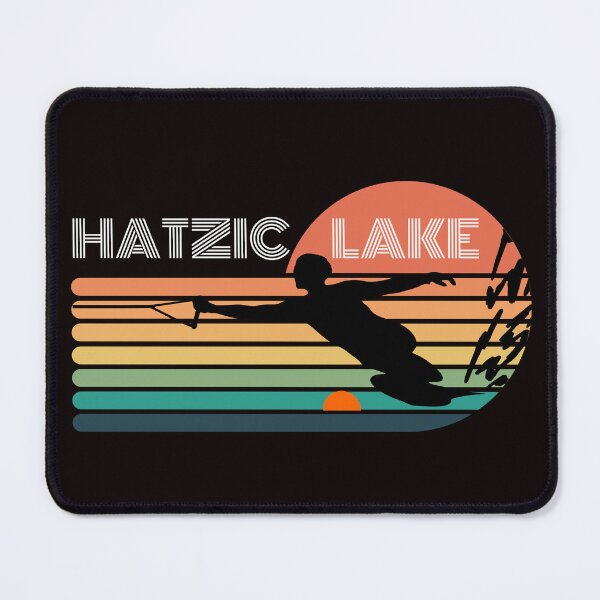 Item preview, Hatzic Lake Water Ski Slalom Skier designed and sold by HatzicTshirts.