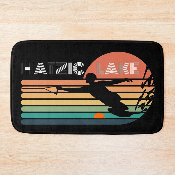 Item preview, Hatzic Lake Water Ski Slalom Skier designed and sold by HatzicTshirts.
