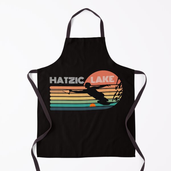 Item preview, Hatzic Lake Water Ski Slalom Skier designed and sold by HatzicTshirts.