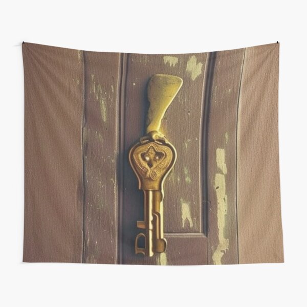 Far, far beyond the sea There is a golden wall Tapestry