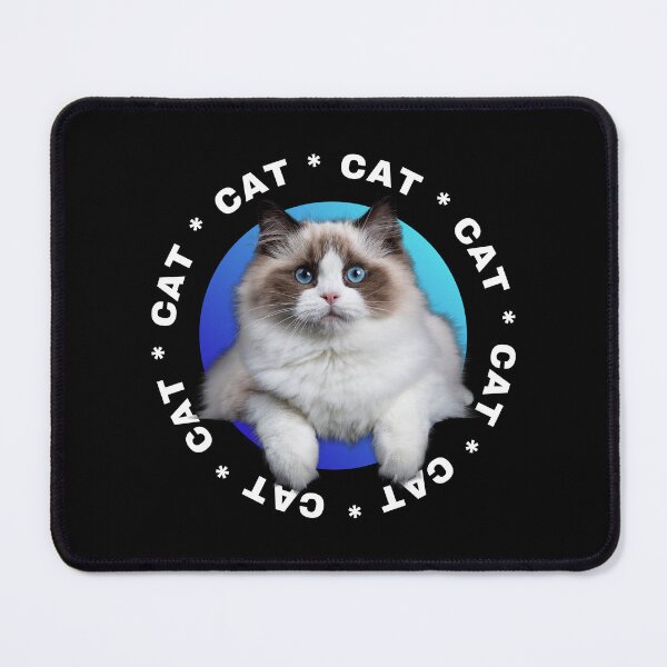 Item preview,  Circular Design with CAT in middle and CAT on outside designed and sold by RascalsDesigns.