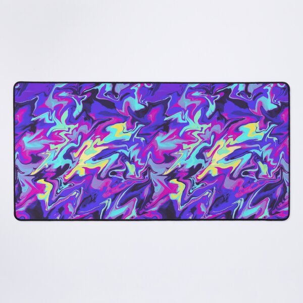 Item preview, Vibrant Vaporwave Marble - Digital Paint Spill designed and sold by GenAumonier.