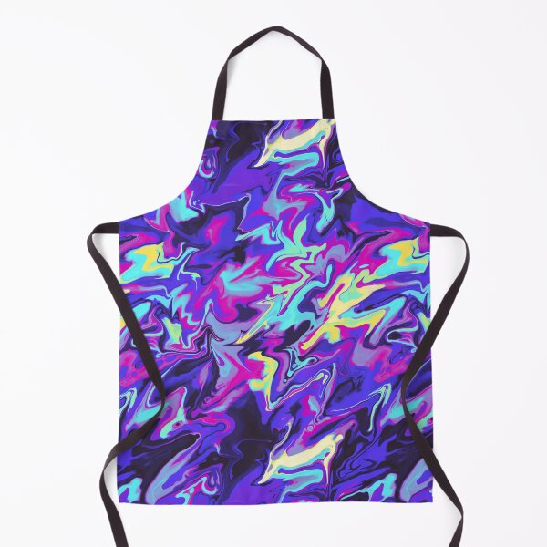 Item preview, Vibrant Vaporwave Marble - Digital Paint Spill designed and sold by GenAumonier.