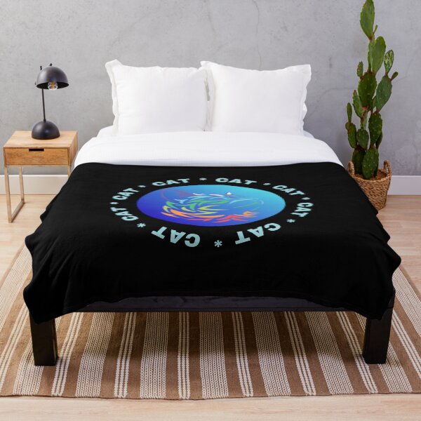 Item preview,  Circular Design with CAT in middle and CAT on outside designed and sold by RascalsDesigns.