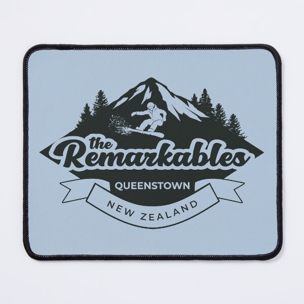 Item preview, The Remarkables in Black designed and sold by Kiwidom.